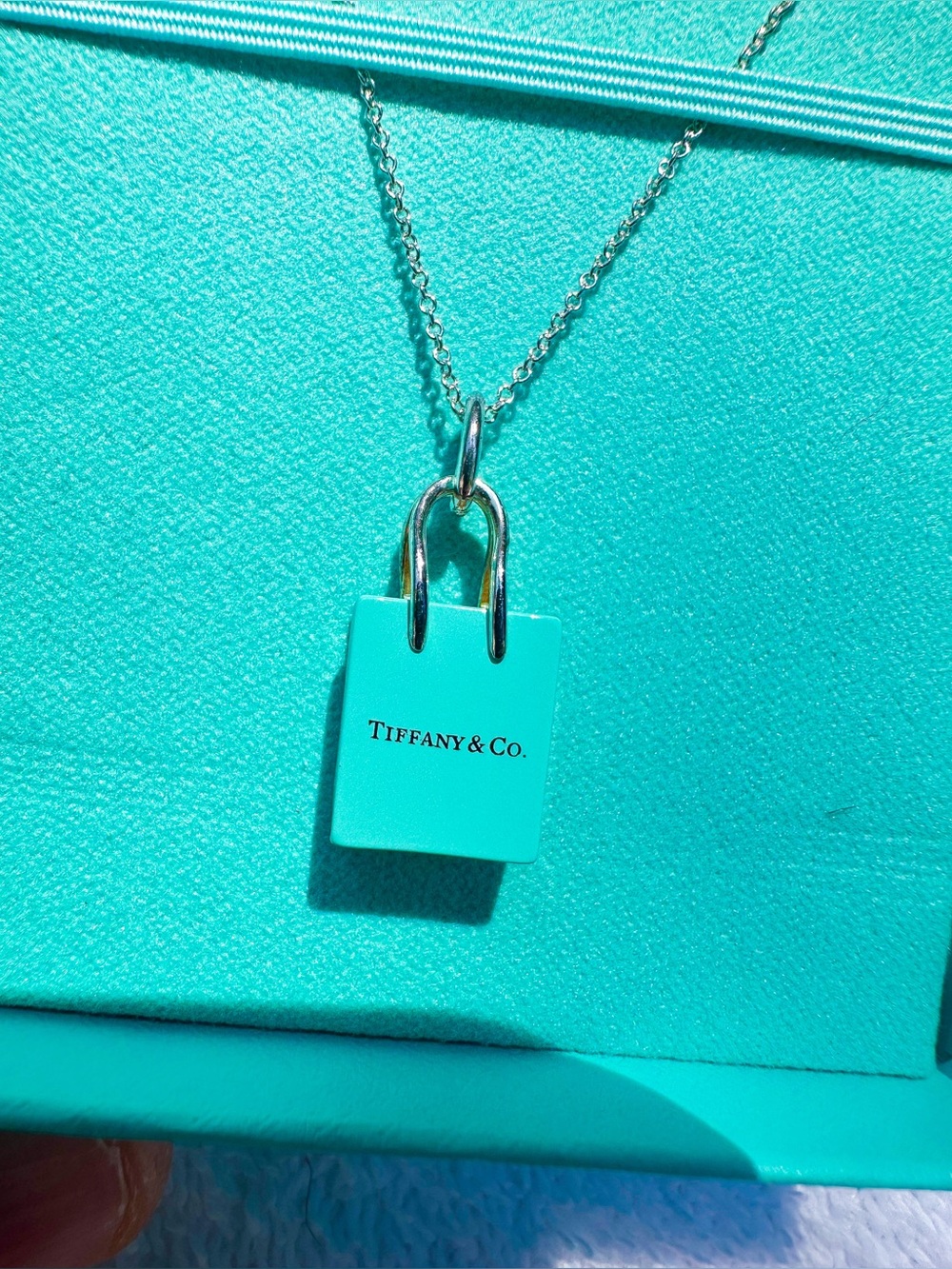 Tiffany & Co Purse Charm Necklace - Picture 2 of 7